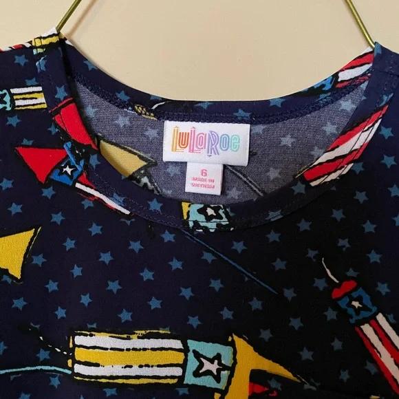 🌹🌹Kids lularoe dress size 6 - Picture 3 of 4